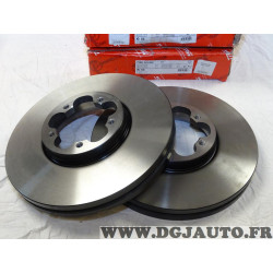 Paire disques de frein avant ventilé 308mm diametre TRW DF6752S pour ford transit V362 V363 partir de 2012