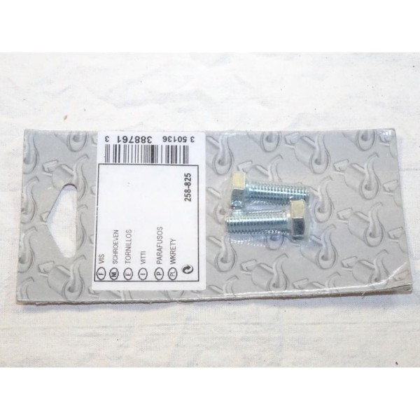 Pack 2 vis boulon fixation echappement silencieux collecteur tuyau 25mm Bosal 258-825 pour divers véhicules fiat alfa romeo lanc