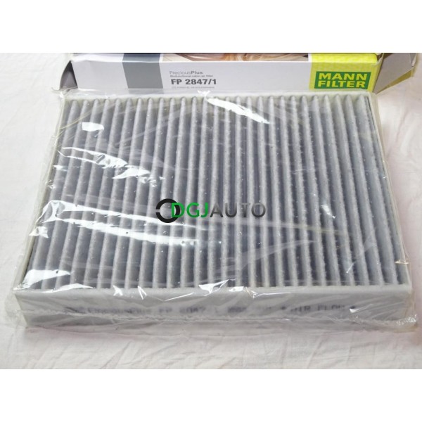 Filtre habitacle interieur Mann filter FP2847/1 pour porsche cayenne volkswagen touareg type 7P5 7P6 