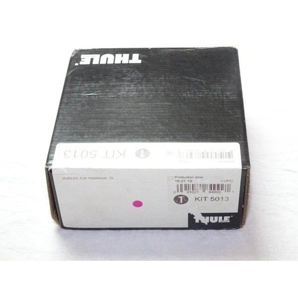 Kit pieds fixation barre de toit 5013 Thule KIT5013 pour audi A3 5 portes partir de 2012 