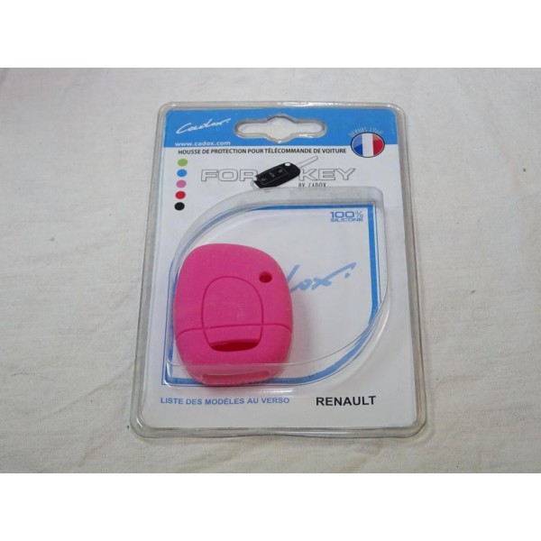 Housse rose coque de clé télécommande Cadox 790005F S-REN10S pour renault master 