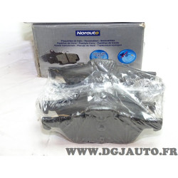 Jeu 4 plaquettes de frein avant montage teves Norauto NRP1499 pour mini cooper one works 