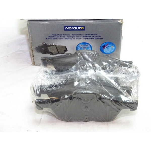 Jeu 4 plaquettes de frein avant montage teves Norauto NRP1499 pour mini cooper one works 