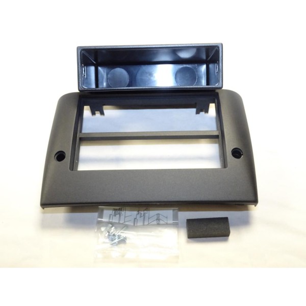 Cadre contour poste radio autoradio avec bac Setma A05FI09013 pour fiat stilo de 2001 à 2008 