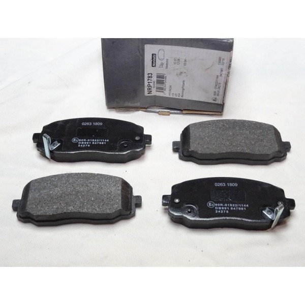 Jeux 4 plaquettes de frein avant montage mando Ferodo FDB1783 pour hyundai i10 i20 kia picanto 