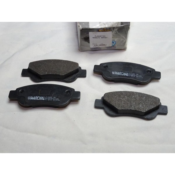 Jeux 4 plaquettes de frein avant montage akebono Ferodo FDB867 pour toyota RAV4 XA10 corolla E90 E100 E110 carina E T19 celica T