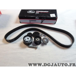 Kit distribution galets tendeur + enrouleur + courroie de distribution Gates K045671XS pour renault laguna 2 3 II III megane 2 3
