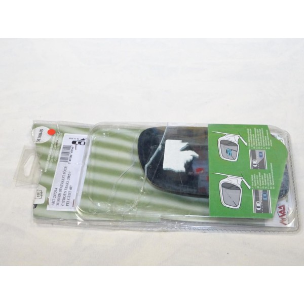 Vitre miroir glace retroviseur avant droit MAD M10048 247314 pour citroen xsara partir de 2002 peugeot 407 