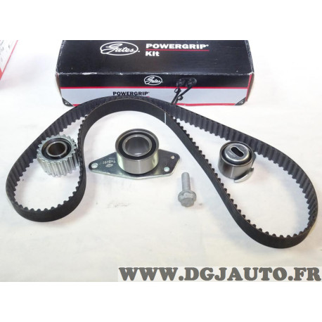 Kit distribution galets tendeur + enrouleurs + courroie Gates K025486XS pour renault espace 3 III laguna 1 megane 1 dont scenic 