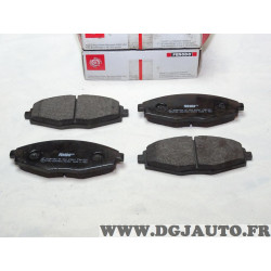 Jeu 4 plaquettes de frein avant montage akebono Ferodo FDB1337 pour chevrolet daewoo lanos matiz spark 