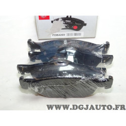 Jeu 4 plaquettes de frein avant montage teves Ferodo FDB4269 pour honda civic FD FA FK accord CW CU 