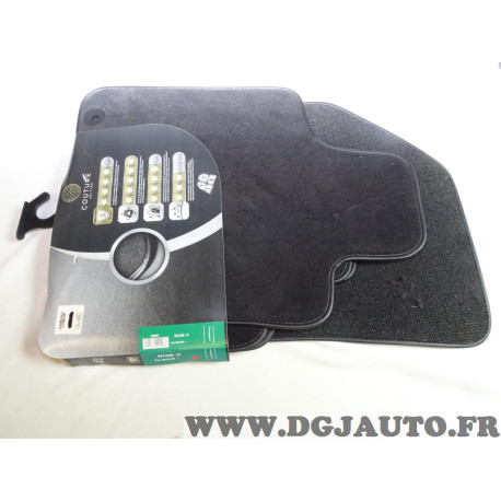 Ensemble 4 tapis de sol sur mesure avant + arriere Couture 91195 pour peugeot 508 2 II partir de 01/2019 