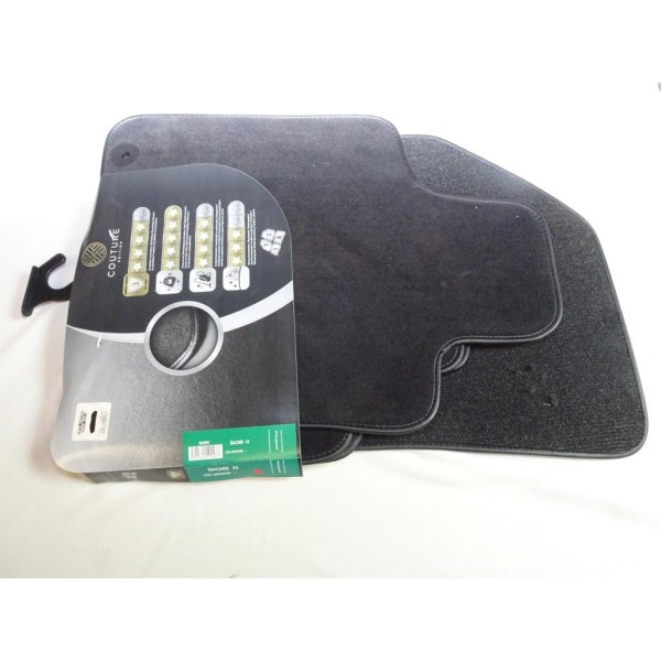 Ensemble 4 tapis de sol sur mesure avant + arriere Couture 91195 pour peugeot 508 2 II partir de 01/2019 