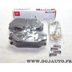 Jeu 4 plaquettes de frein avant montage lucas Ferodo FDB1420 pour renault laguna 1 megane 1 dont scenic safrane clio 2 II 