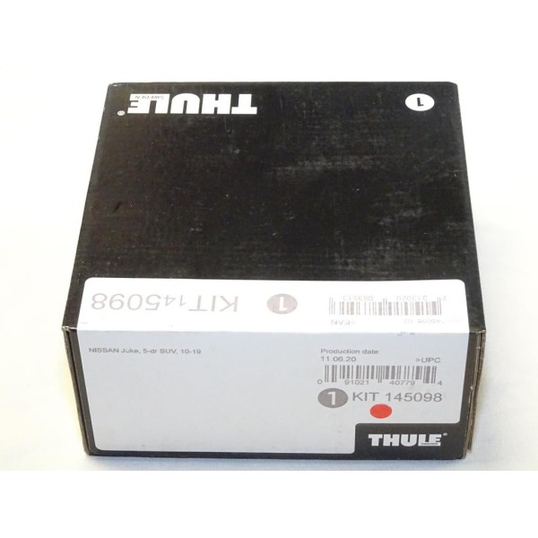 Kit pieds fixation barre de toit 145008 Thule KIT145098 pour nissan juke 5 portes de 2010 à 2019 