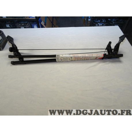 Paire barres de toit acier Klaxcar N°401 pour renault clio 2 II dont campus de 1998 à 2005 