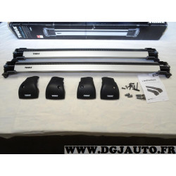 Paire barres de toit aluminium Thule wingbar edge type 9595 avec système verrouillage 