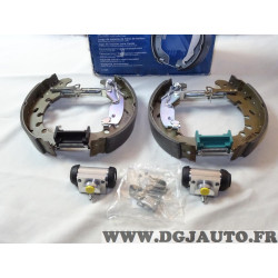 Kit frein arriere prémonté 203x38mm montage lockheed system Bosch 0204114657 KS657 pour citroen nemo fiat fiorino 3 III qubo gra