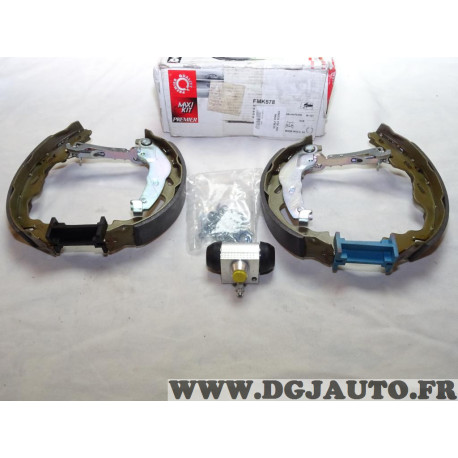 Kit frein arriere prémonté 200x32mm montage bosch (ATTENTION MANQUE 1 CYLINDRE DE ROUE) Ferodo FMK578* pour opel agila B suzuki 