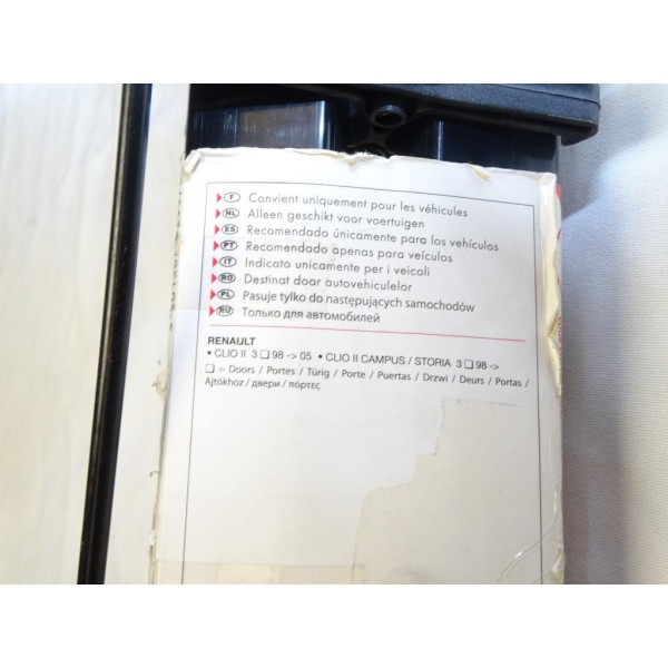 Paire barres de toit acier Klaxcar N°401 pour renault clio 2 II dont campus de 1998 à 2005 