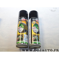 Lot 2 bombes aerosol peinture verte pour jante roue Inprodip 00M30007