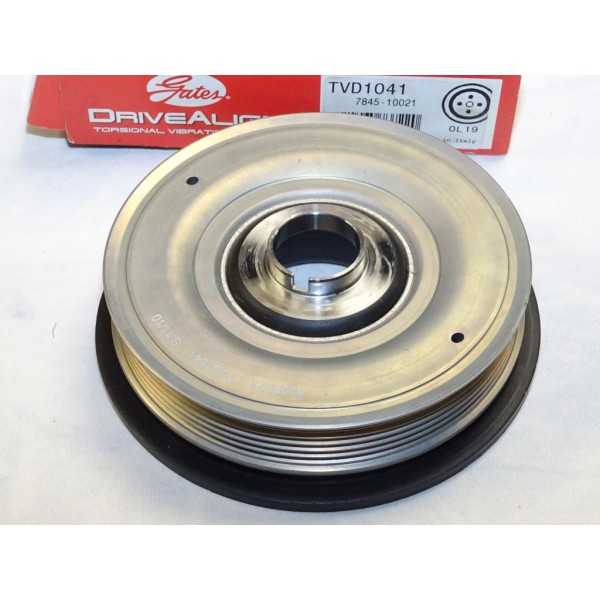 Poulie damper de vilebrequin Gates TVD1041 pour renault avantime espace 3 III laguna 2 II master 2 II trafic 2 II velsatis vel s