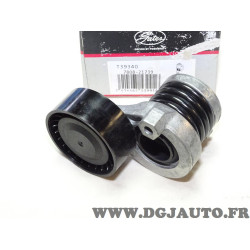 Galet tendeur courroie accessoire Gates T39340 pour renault megane 2 3 4 II III IV twingo 2 II kangoo 2 3 II III clio 3 4 5 III 