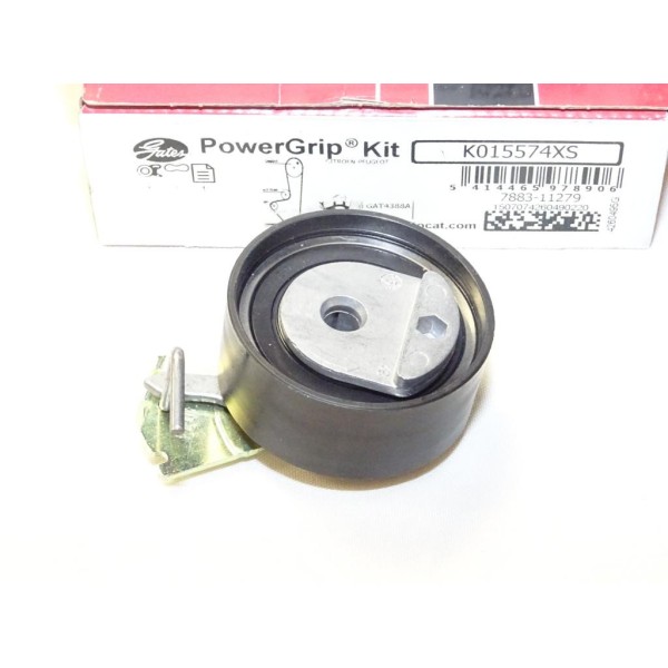 Galet tendeur courroie distribution (non incluse) Gates K015574XS pour citroen C2 C3 saxo berlingo peugeot 106 206 206+ partner 