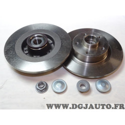 Paire disques de frein arriere 290mm diametre plein avec roulement de roue SNR KF155.128U pour renault espace 5 V partir de 2015