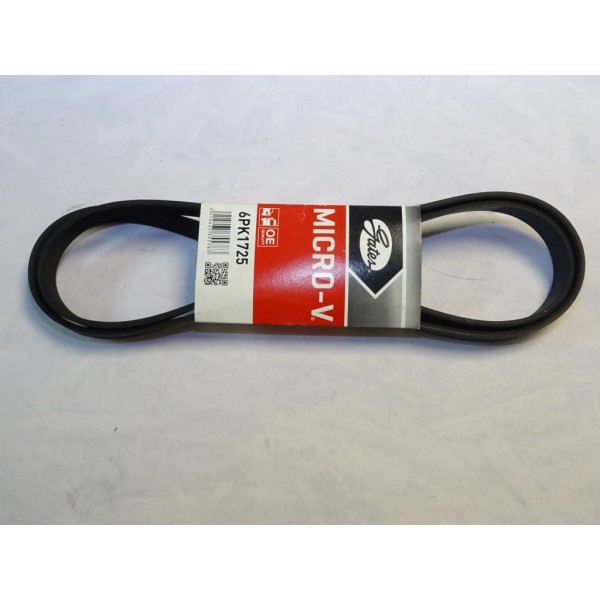 Courroie d'accessoire Gates 6PK1725 pour opel astra F calibra omega A vectra A B peugeot 206 307 406 605 alfa romeo 159 audi A6 