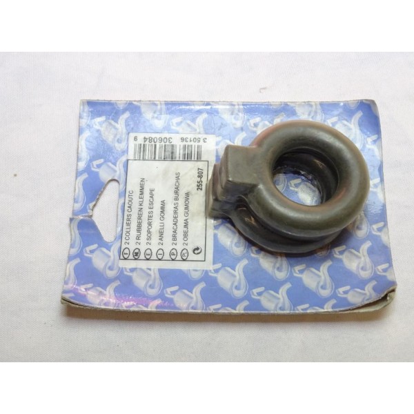 Blister 2 silents bloc fixation silencieux echappement Bosal 255-807 pour seat toledo 1 I volkswagen golf 2 II jetta 2 II 