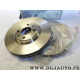 Paire disques de frein avant ventilé 284mm diametre Norauto ND7947 pour alfa romeo 145 146 155 fiat coupé multipla punto 2 II ti