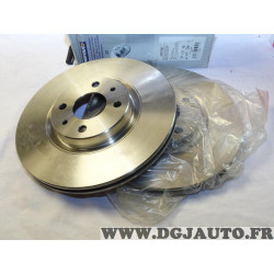 Paire disques de frein avant ventilé 284mm diametre Norauto ND7947 pour alfa romeo 145 146 155 fiat coupé multipla punto 2 II ti