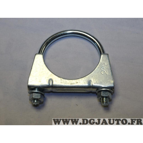 Collier serrage tuyau silencieux echappement 60mm diametre Walker 82312 pour fiat lancia alfa romeo renault peugeot citroen opel