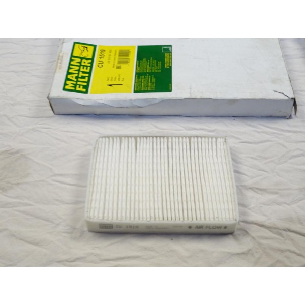 Filtre d'habitacle interieur Mann filter CU1519 pour hyundai getz TB 