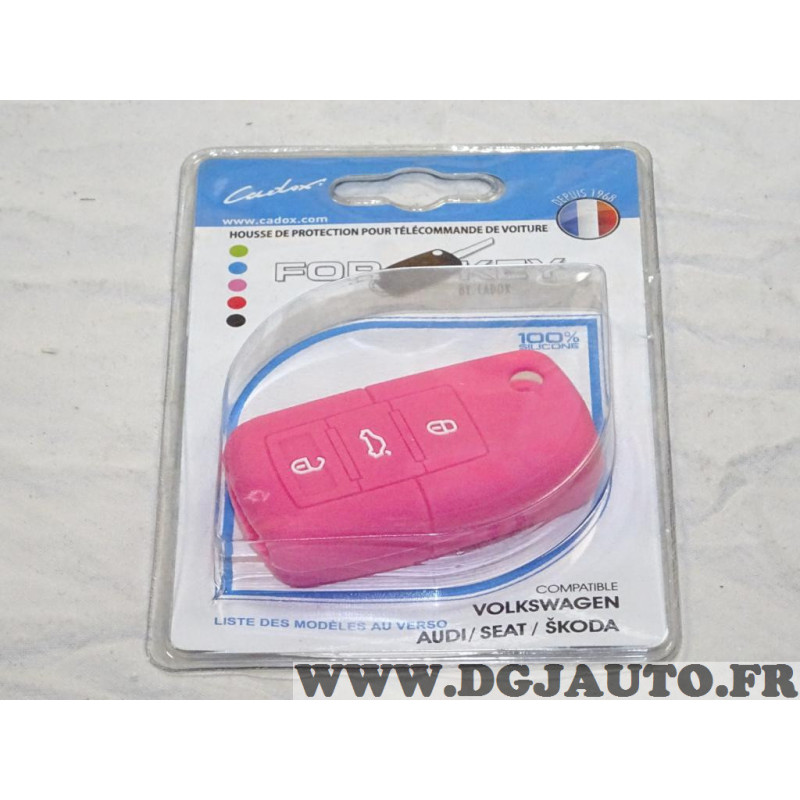 Volkswagen Housse de protection clé Or Rose