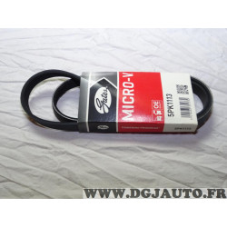 Courroie d'accessoire à nervures Gates 5PK1113 pour renault clio 2 II kangoo laguna 1 2 I II megane 1 I dont scenic audi A4 A8 Q