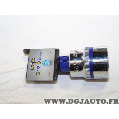 Douille clé à cliquet 1/2 26mm Norauto TH03225 