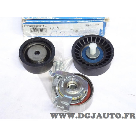 Ensemble galet tendeur + enrouleurs courroie distribution (non incluse) SKF VKMA05150 pour opel corsa B astra F vectra B tigra A