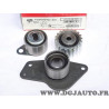 Ensemble galets tendeur + 2 enrouleurs (courroie non incluse) Gates K025484XS pour renault clio 1 2 I II express kangoo 1 expres