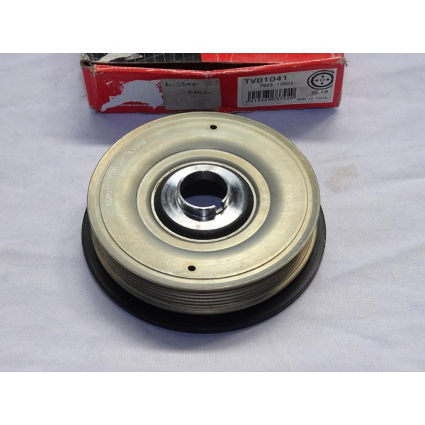 Poulie damper Gates TVD1041 pour renault avantime espace 3 III laguna 2 II master 2 II trafic 2 II velsatis vel satis opel movan