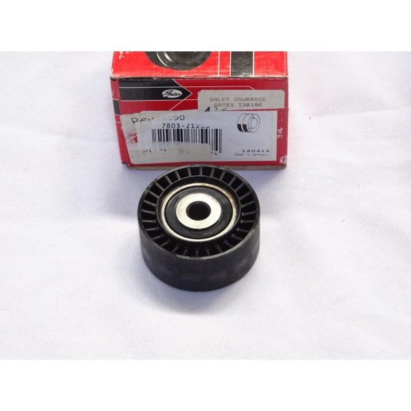 Galet enrouleur courroie accessoire Gates T36190 pour citroen berlingo xsara dont picasso nemo c-elysée C1 C3 dont aircross C4 D
