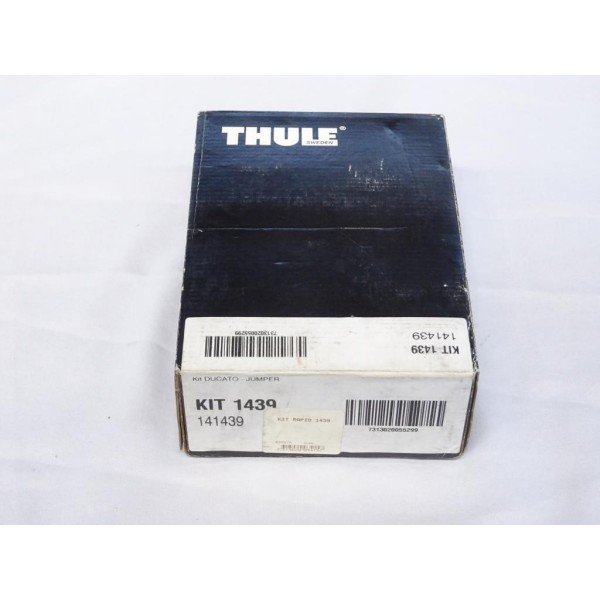 Kit pieds fixation barres de toit Thule KIT 1439 KIT1439 pour citroen jumper peugeot boxer fiat ducato 3 III partir de 2006 