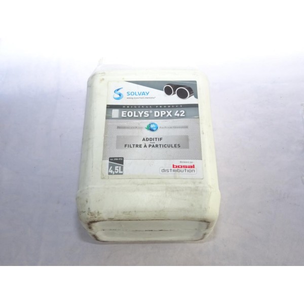 Bidon 4.5L Eolys DPX 42 additif filtre à particules DLU 06/2019 (sans reclamation) Bosal 258-972* 