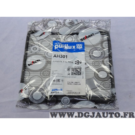 Filtre habitacle interieur Purflux AH301 pour hyundai i10 kia picanto 