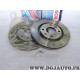 Paire disques de frein avant 266mm diametre ventilé Bosch BD214 0986478268 pour citroen xantia xsara BX ZX peugeot 305 306 405 p