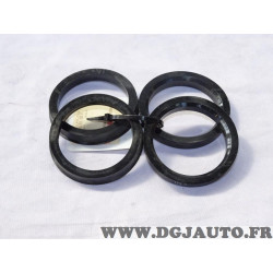 Lot 4 bagues centrage entretoise de jante roue 73.1 / 59.1 NGTS kit 470534 pour nissan 