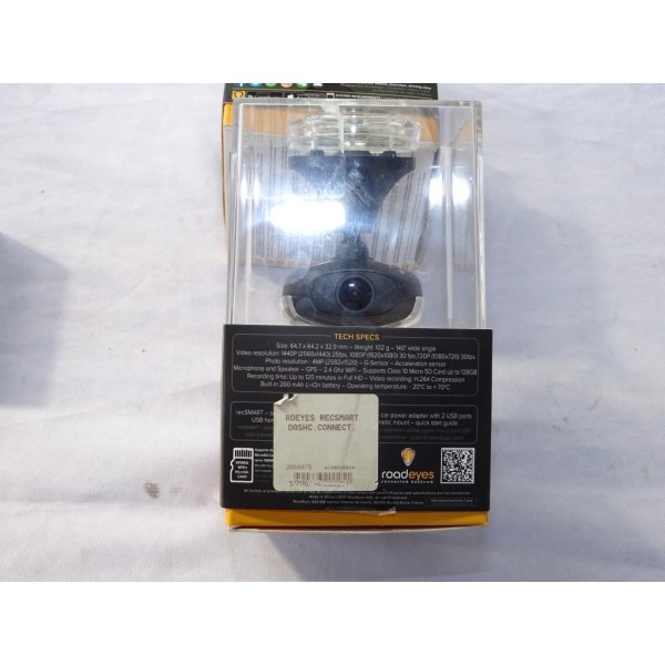 Dashcam dash cam camera embarquée enregistrement conduite universel Roadeyes Recsmart 