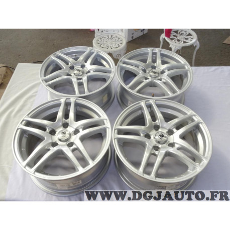 Lot 4 jantes alliage (MODELE EXPO divers traces, micro rayures) 6.5x15 5x112 ET35 67.1 15" 15 pouces Racer Racer J158935ZENIBS p
