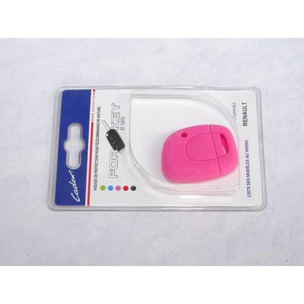 Housse étui rose coque de clé télécommande Cadox 790005F S-REN10S pour renault master dacia 